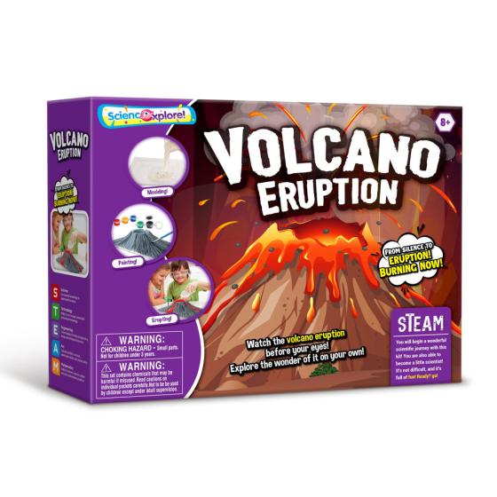 DIY STEM TOYS Magic Volcano Experiment Toy Kids Diy Science Kits Education Toys For Kids