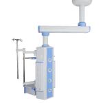 Medical gas equipment double arm surgical pendant hospital ICU room ceiling mounted pendant with gas outlet