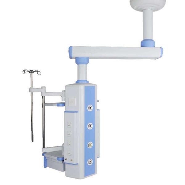 Medical gas equipment double arm surgical pendant hospital ICU room ceiling mounted pendant with gas outlet