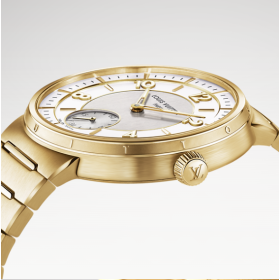 Landbur, automatic, 40mm, yellow gold