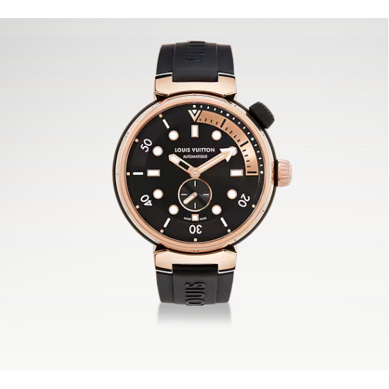 Landbourne Street Diver, automatic, 44mm, steel & rose gold
