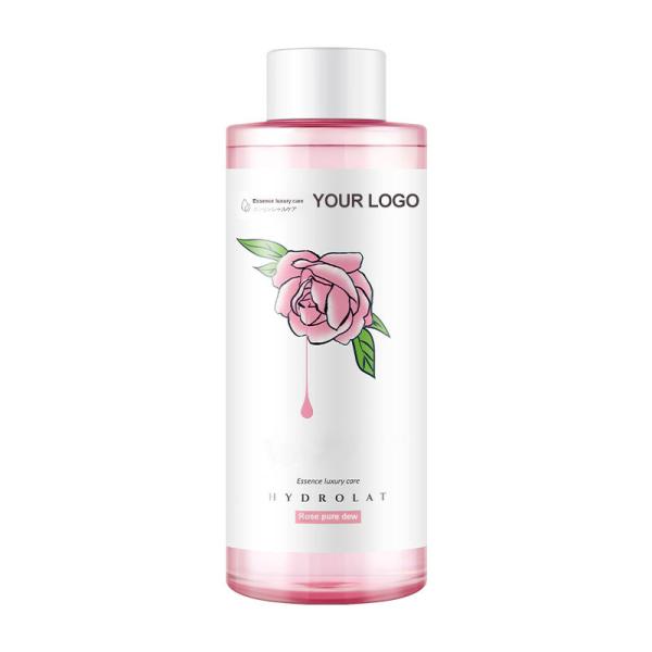 MULAN 400mL Rose Water Skin Toner Hot Sale Private Label Moisturizing Face Lotion Smooth and Silky Nourishing Skin Care Natural