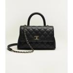 Flap bag with handle