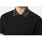 Crystal Leopard Polo Shirt