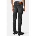 Medusa embroidered slim-fit jeans