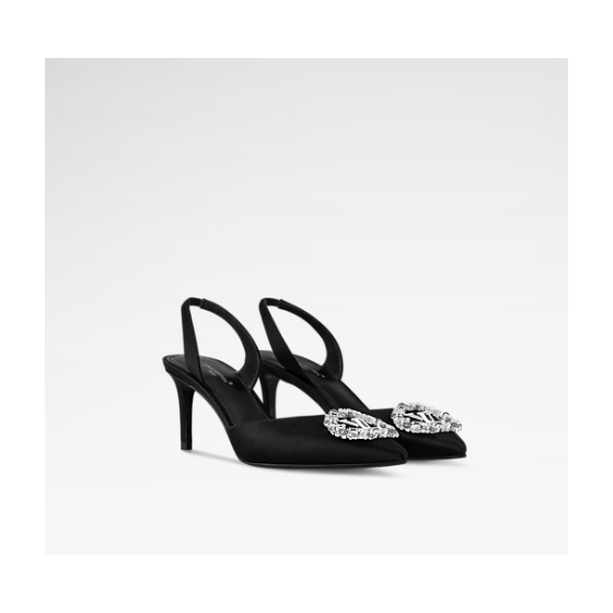 Met Slingback Pumps