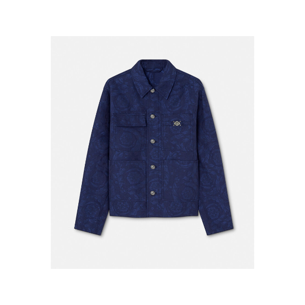 Barocco jacquard work jacket