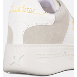 Light beige suede calf leather