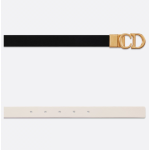 Black & Latte Smooth Calf Leather 20mm