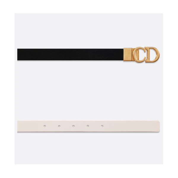 Black & Latte Smooth Calf Leather 20mm