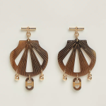 Hermes sur Mer earrings, large model