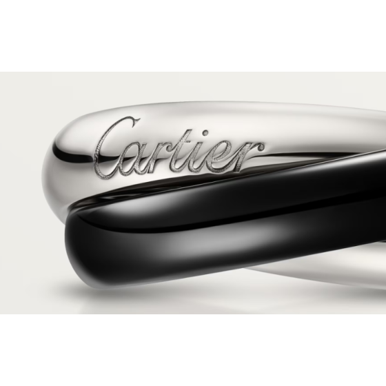 Classic Trinity Ring, Ceramic