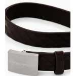 men's contrasting leather bracelet necklace gift box set