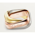 Trinity cushion ring, large model