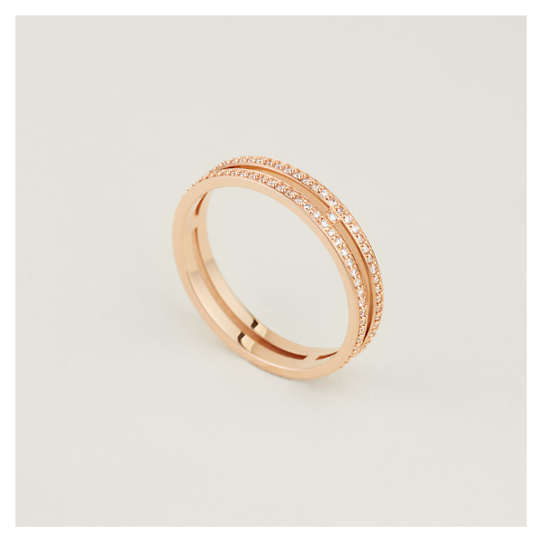 Ariane wedding band, small model