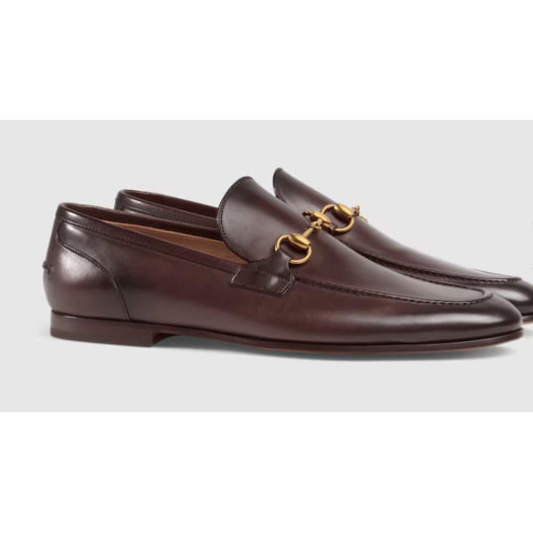 [Gucci Jordan] Men's Leather Loafers