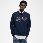 Embroidered Cotton Crewneck