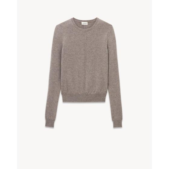 Hollow cashmere sweater