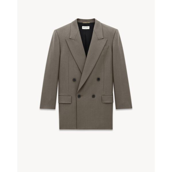 Wool gabardine jacket
