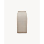 Silk Knitted Pencil Skirt