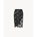 Lace Wrap Pencil Skirt