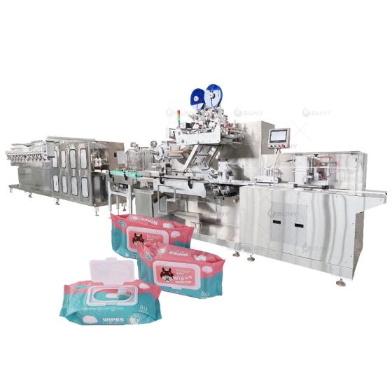 State of the Art Wet Wipe Making Machine Wet Wipes Machine Supplier