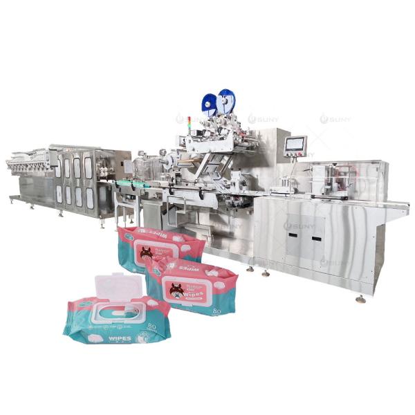 State of the Art Wet Wipe Making Machine Wet Wipes Machine Supplier