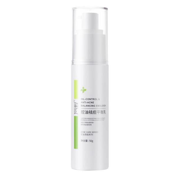 Juyou All Skin Types Used Private Label Natural Shrink Pores Anti Acne Products 50g Face Lotion