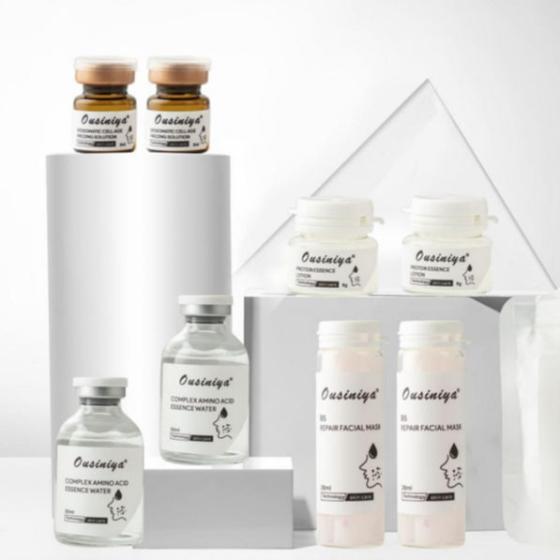 Vegan skin care products anti wrinkles anti-aging moisturizing repair serum skin care set