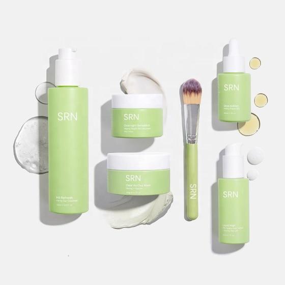 OEM/ODM Natural Aloe Vera Skin Care Set Anti Acne Skin Care Kit Oil Control Moisturizing Skin Care Products