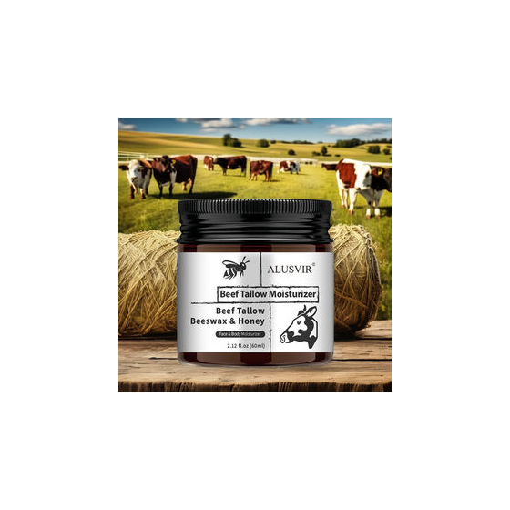 Private Label Grass Fed Beauty Skin Care Products Beef Tallow And Honey Moisturizing Hydrating Face Body Moisturizer Cream Balm