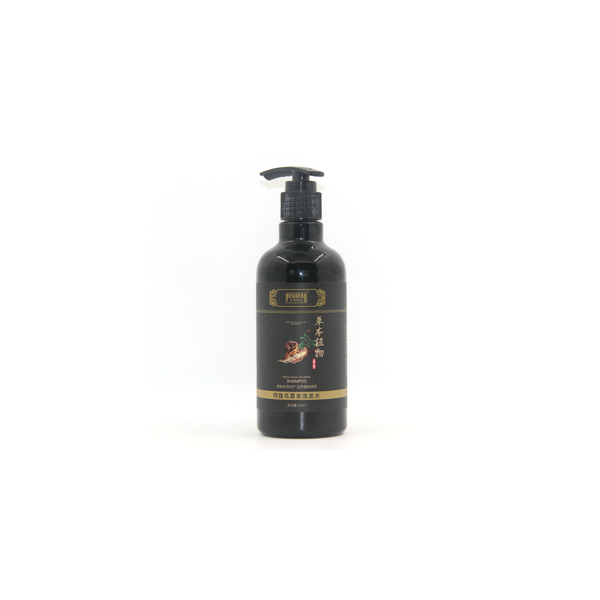 300ml repairing herbal hair conditioner shampoo natural hair shampoo with polygonum multiflorum extract