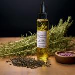Natural organic care private label hair growth serum scalp treatment rosemary oil