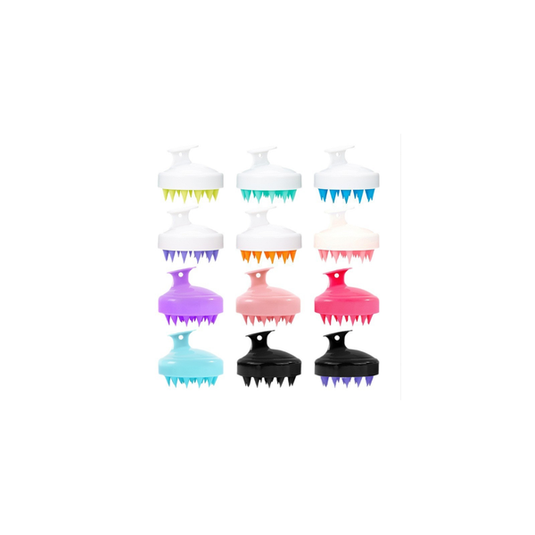 Silicone Scalp Scrubber Haircare Massager Clarifying Scalp Care Brush For Hair Growth Scalp Massage Tool