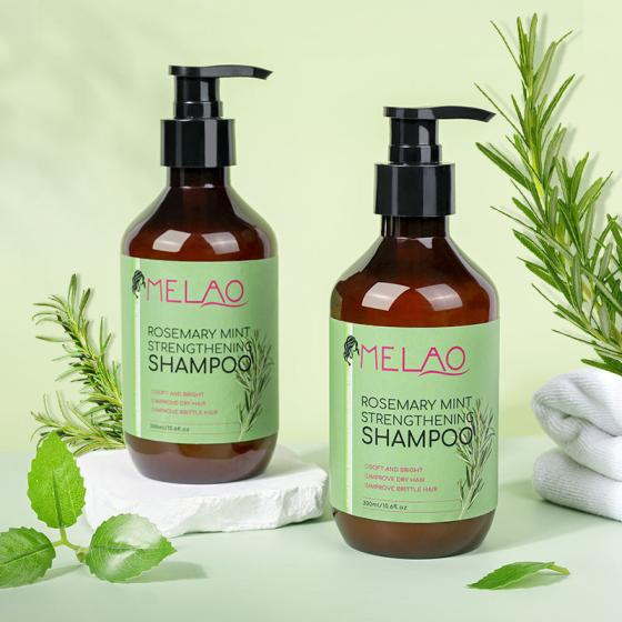Private Label Shampoo Repair Damage Conditioner Custom Hair Care Products Body Wash Natural Rosemary Mint Strengthening Shampoo
