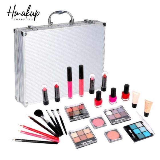 Mgirl 50Pcs Professional Makeup Set, Essential Make up Starter Set All-In-One Make-up Gift Sets With Cosmetic box