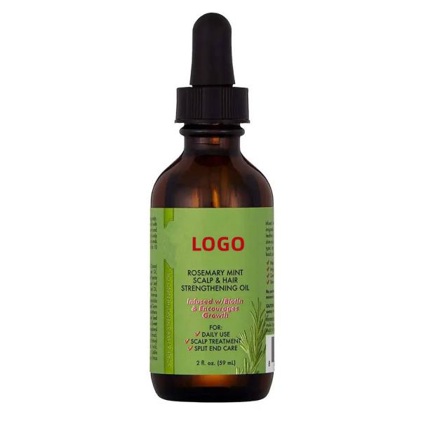 Organics Rosemary Mint Scalp Hair Strengthening Oil Infused Biotin and Encourages Growth men women anti hair loss