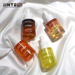 Luxury 30ml Colorful Green Frosted Matte Glass Cosmetic Skincare Packaging Hair Essence Oil Bottles With Dropper