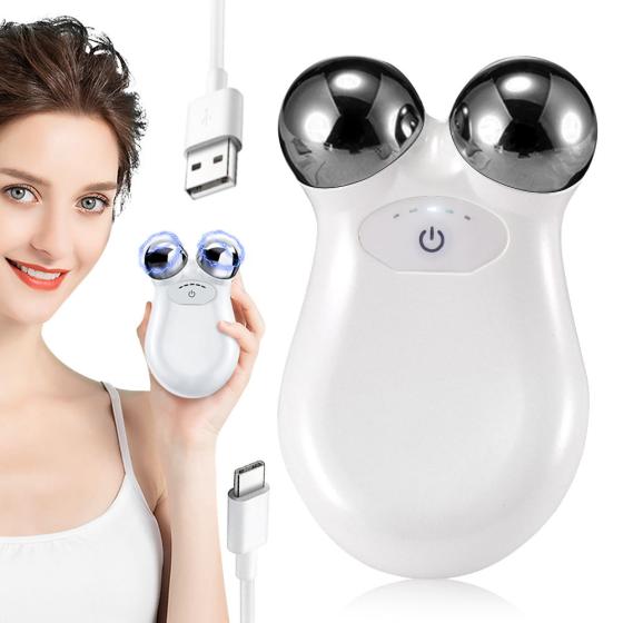 Beauty Personal Care Microcurrent Facial Roller lifting Device EMS Face Lifting Skin Remove Wrinkles Facial Tightening Massager