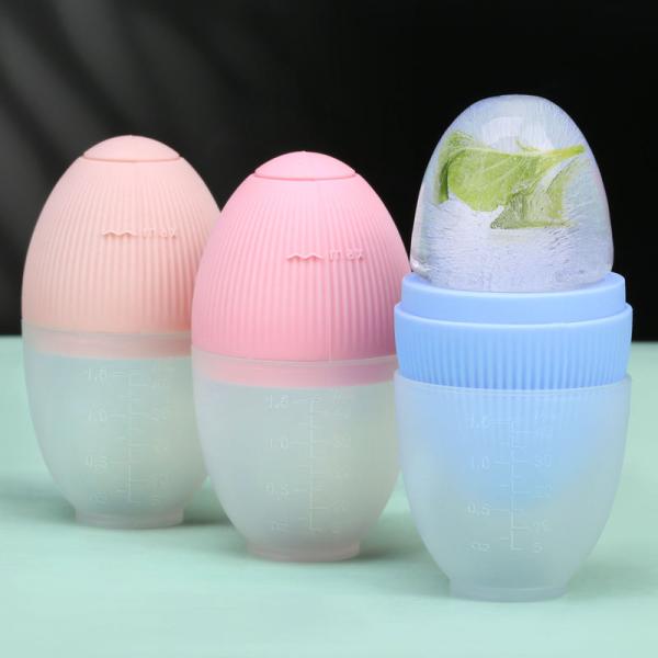 Custom Massager Mold Contour Cryo Cube Stick Balls Cooling Face Eye Neck Skin Care Tools Reusable Silicone Ice Roller For Face