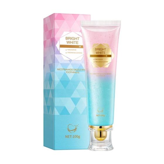 MULAN Niacinamide Whitening Toothpaste Custom Deep Cleansing Oral Care for Adults for Home or Hotel Use
