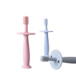Wholesale Nursing Oral Food Grade Silicone baby cleaning toothbrush silicone
