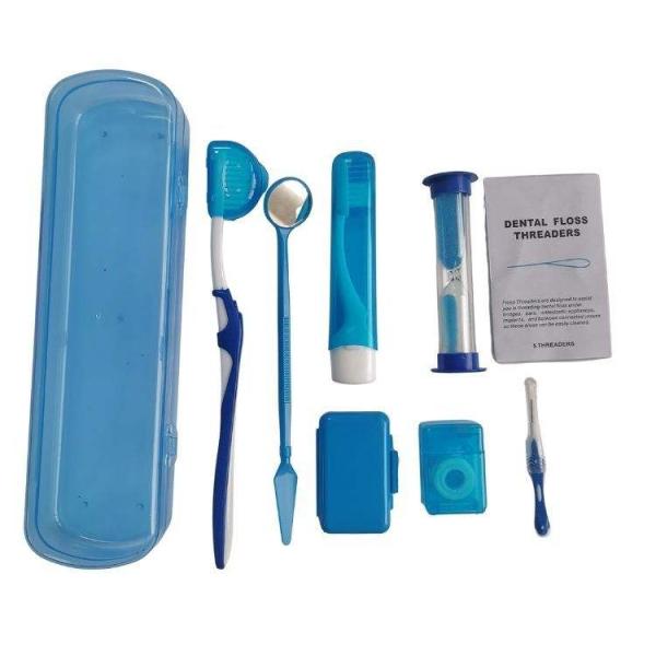 8 Pieces Orthodontic Patient Kit Dental Ortho Oral Care Hygiene Kits