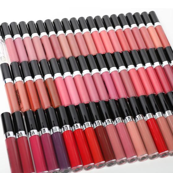 58 Colors Lipgloss Makeup Set Manufacturers Cosmetics Custom Waterproof Velvet Nude Matte Liquid Lipstick