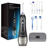 Best Home Household Battery Dental Pulse Oral Health Usb Rechargeable Electric Cordless Portable Dental Floss Water Flosser
