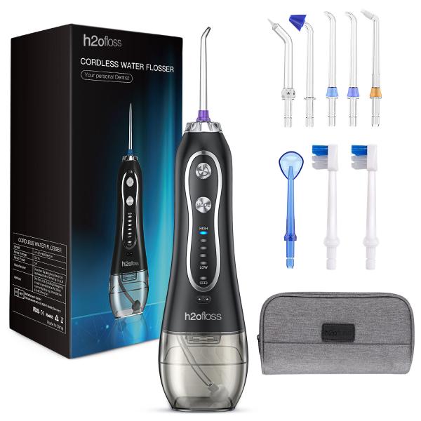 Best Home Household Battery Dental Pulse Oral Health Usb Rechargeable Electric Cordless Portable Dental Floss Water Flosser