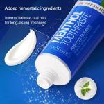 KORMESIC Wholesale 120g Whitening Day Night Oral Care Mint Smell Toothpaste for seneitive teeth