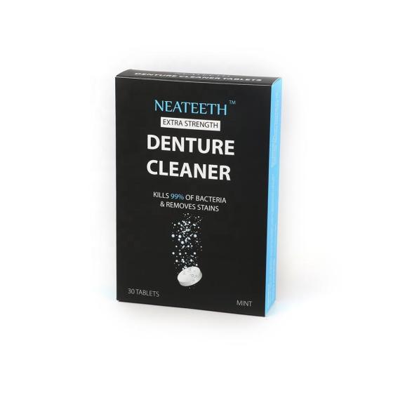 High Quality OEM Dental Teeth Retainer Cleaner Denture Cleaning Tablet For Teeth Whitening
