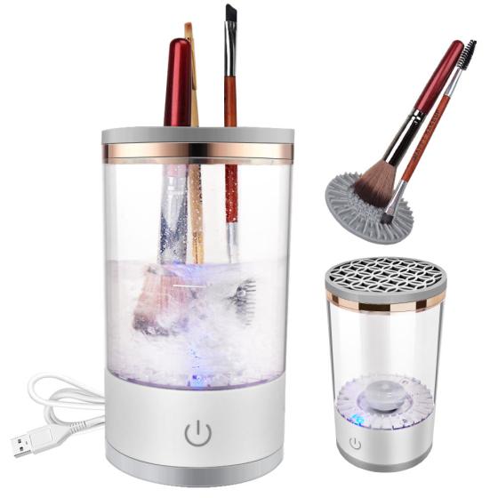 Portable Mini Automatic Spinning USB Cosmetic Electric Makeup Brush Cleaner And Dryer Machine