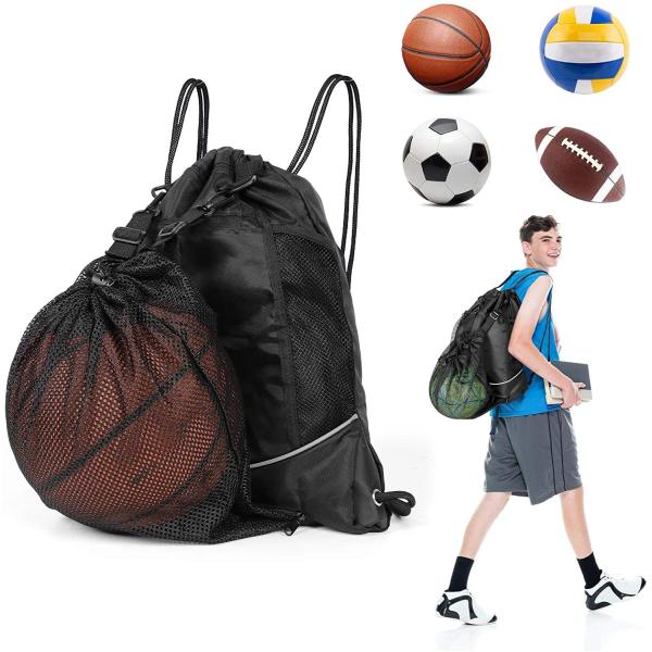 Basketball School Sport Equipment Bag Volleyball Basketball Football Soccer Backpack With Ball Compartment